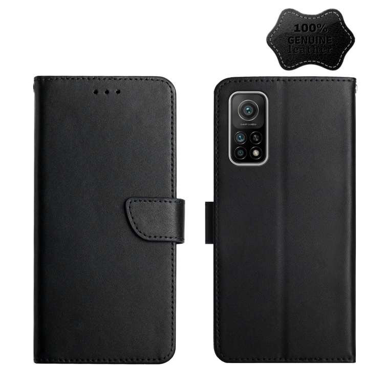For Xiaomi Mi 10T Genuine Leather Fingerprint-proof Horizontal Flip Phone Case(Black)
For Xiaomi Mi 10T Genuine Leather Fingerprint-proof Horizontal Flip Phone Case(Black)