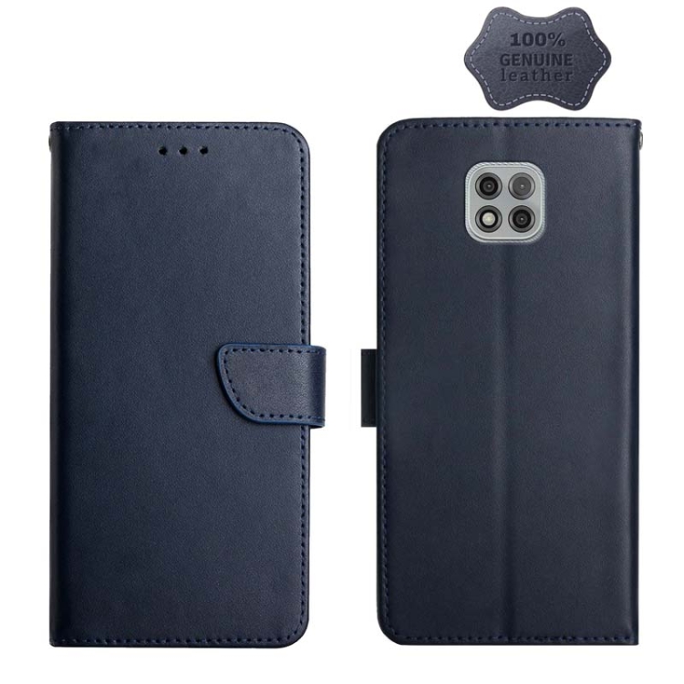 For Motorola Moto G Power 2021 Genuine Leather Fingerprint-proof Horizontal Flip Phone Case(Blue)
For Motorola Moto G Power 2021 Genuine Leather Fingerprint-proof Horizontal Flip Phone Case(Blue)
