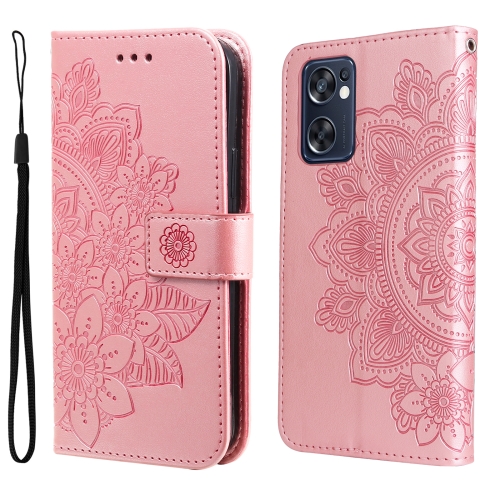 For OPPO Reno7 SE 5G 7-petal Flowers Embossing Pattern Horizontal Flip Leather Case(Rose Gold)
For OPPO Reno7 SE 5G 7-petal Flowers Embossing Pattern Horizontal Flip Leather Case(Rose Gold)