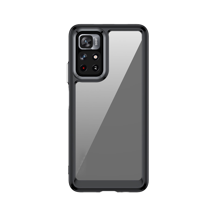 For Xiaomi Redmi Note 11 5G Chinese Colorful Series Acrylic + TPU Phone Case(Black)
For Xiaomi Redmi Note 11 5G Chinese Colorful Series Acrylic + TPU Phone Case(Black)