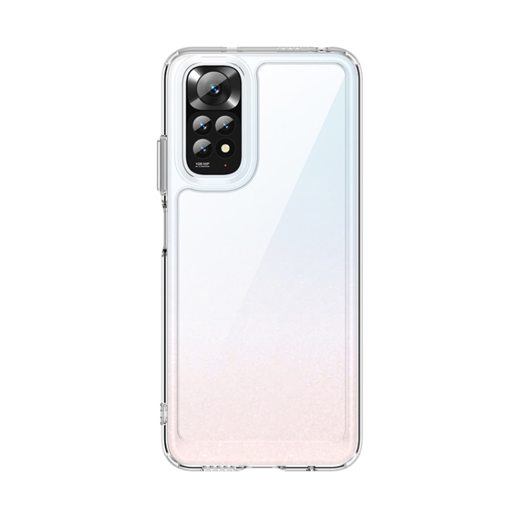 For Xiaomi Redmi Note 11 Global / Note 11S Colorful Series Acrylic + TPU Phone Case(Transparent)
For Xiaomi Redmi Note 11 Global / Note 11S Colorful Series Acrylic + TPU Phone Case(Transparent)
