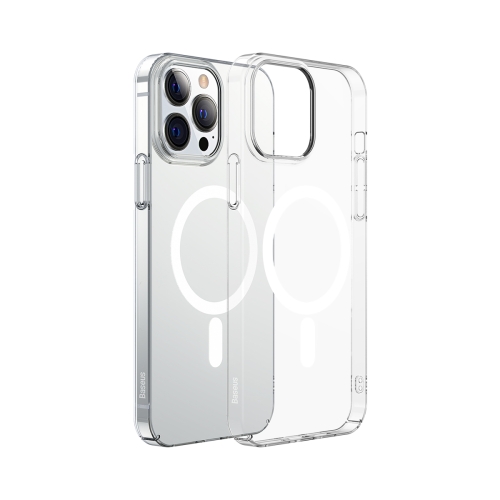 Baseus Crystal Transparent Magnetic Phone Case with Tempered Glass Film For iPhone 13 Pro Max(Transparent)
Baseus Crystal Transparent Magnetic Phone Case with Tempered Glass Film For iPhone 13 Pro Max(Transparent)