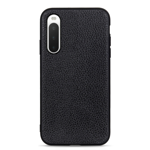 For Sony Xperia 10 IV Litchi Texture Leather Shockproof Phone Case(Black)
For Sony Xperia 10 IV Litchi Texture Leather Shockproof Phone Case(Black)