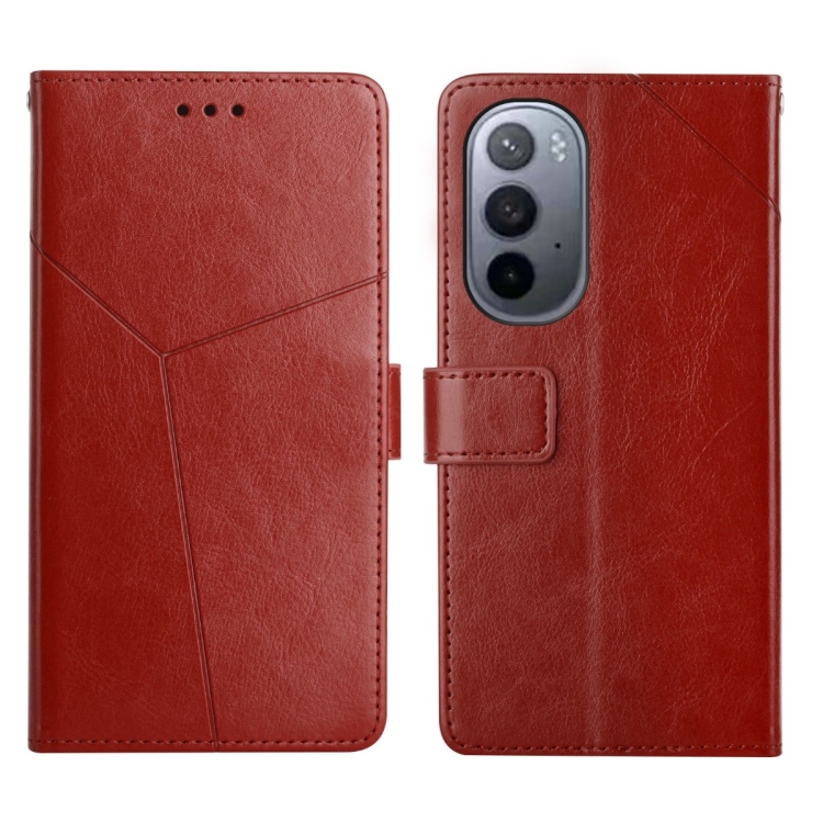 For Motorola Moto Edge X30 Y Stitching Horizontal Flip Leather Phone Case(Brown)
For Motorola Moto Edge X30 Y Stitching Horizontal Flip Leather Phone Case(Brown)