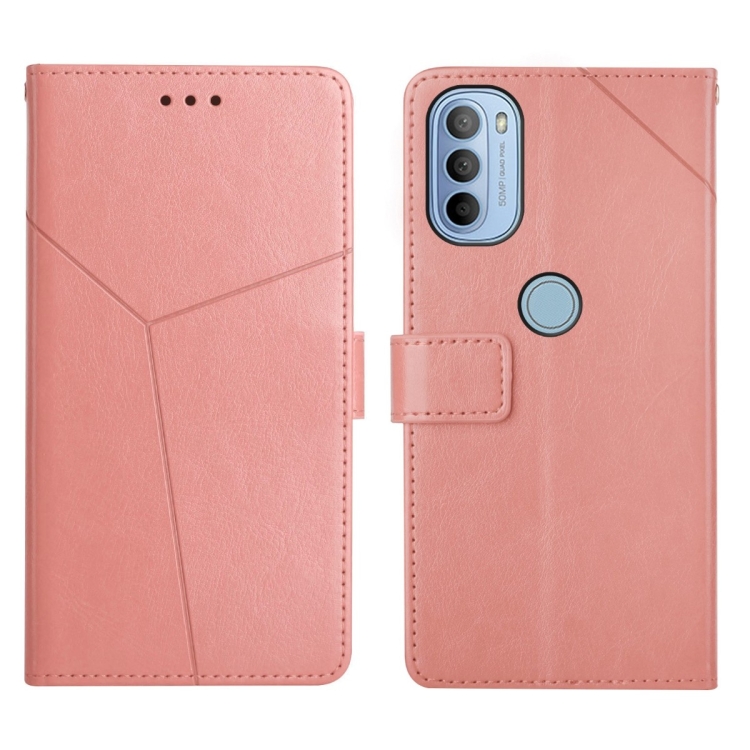 For Motorola Moto G51 5G Y Stitching Horizontal Flip Leather Phone Case(Rose Gold)
For Motorola Moto G51 5G Y Stitching Horizontal Flip Leather Phone Case(Rose Gold)