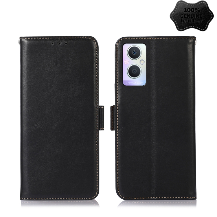 For OPPO A96 5G CN Version / Reno7 Z 5G Crazy Horse Top Layer Cowhide Leather Phone Case(Black)
For OPPO A96 5G CN Version / Reno7 Z 5G Crazy Horse Top Layer Cowhide Leather Phone Case(Black)