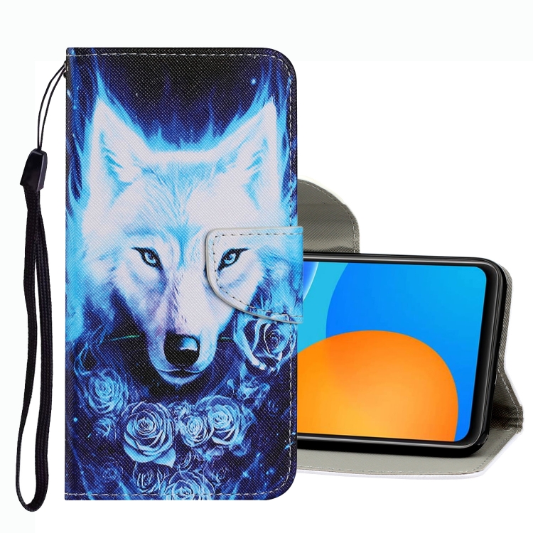 For Huawei P Smart 2021 Coloured Drawing Pattern Leather Phone Case(Rose Wolf)
For Huawei P Smart 2021 Coloured Drawing Pattern Leather Phone Case(Rose Wolf)