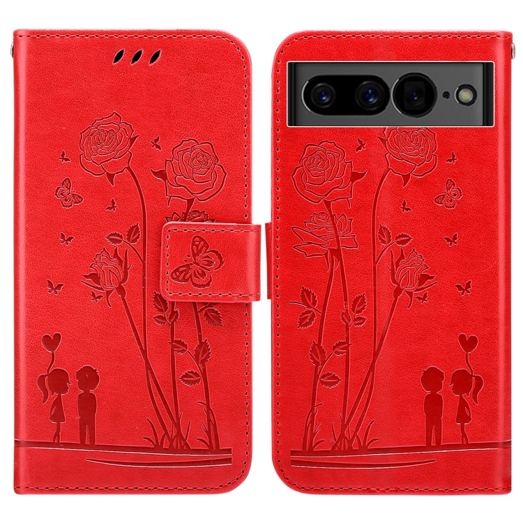 For Google Pixel 7 5G Embossing Rose Couple Leather Phone Case(Red)
For Google Pixel 7 5G Embossing Rose Couple Leather Phone Case(Red)