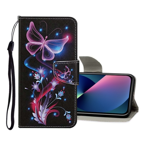 Colored Drawing Pattern Flip Leather Case For iPhone 13 mini(Fluorescent Butterfly)
Colored Drawing Pattern Flip Leather Case For iPhone 13 mini(Fluorescent Butterfly)