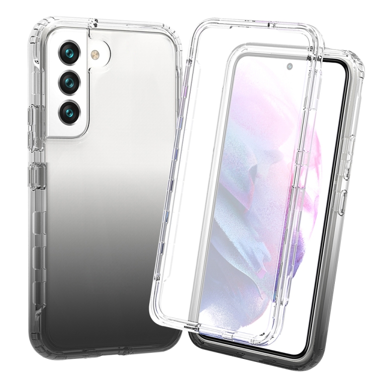 For Samsung Galaxy S22 5G High Transparency Two-color Gradual PC+TPU Phone Case(Black)
For Samsung Galaxy S22 5G High Transparency Two-color Gradual PC+TPU Phone Case(Black)