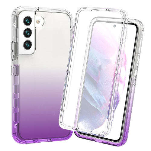 For Samsung Galaxy S22+ 5G High Transparency Two-color Gradual PC+TPU Phone Case(Purple)
For Samsung Galaxy S22+ 5G High Transparency Two-color Gradual PC+TPU Phone Case(Purple)