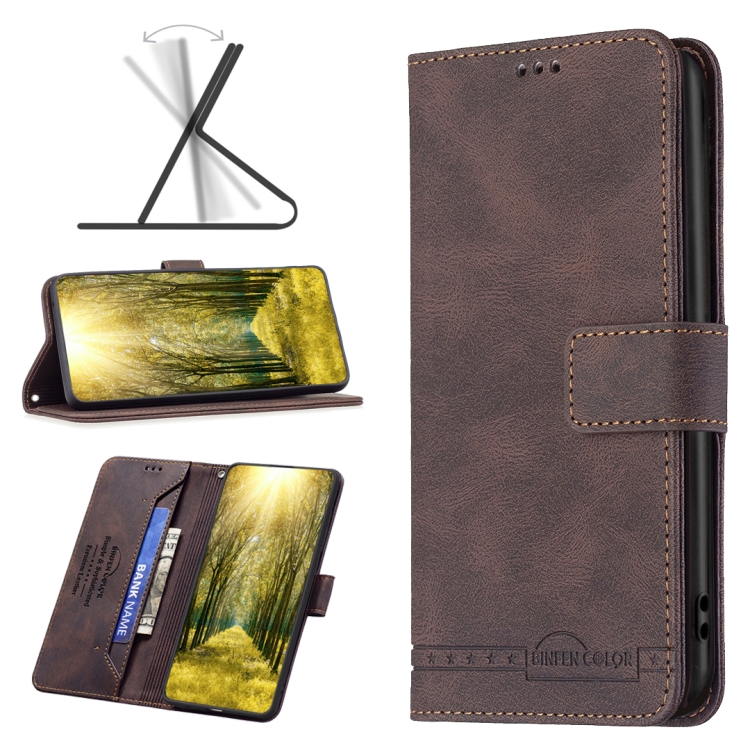 For Motorola Moto G71 5G Magnetic Clasp RFID Blocking Anti-Theft Leather Phone Case with Holder & Card Slots & Wallet(Brown)
For Motorola Moto G71 5G Magnetic Clasp RFID Blocking Anti-Theft Leather Phone Case with Holder & Card Slots & Wallet(Brown)