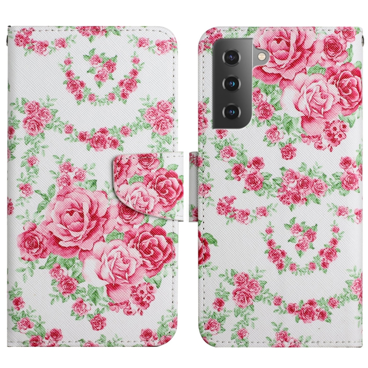 For Samsung Galaxy S22 5G Painted Pattern Horizontal Flip Leather Phone Case(Rose Flower)
For Samsung Galaxy S22 5G Painted Pattern Horizontal Flip Leather Phone Case(Rose Flower)