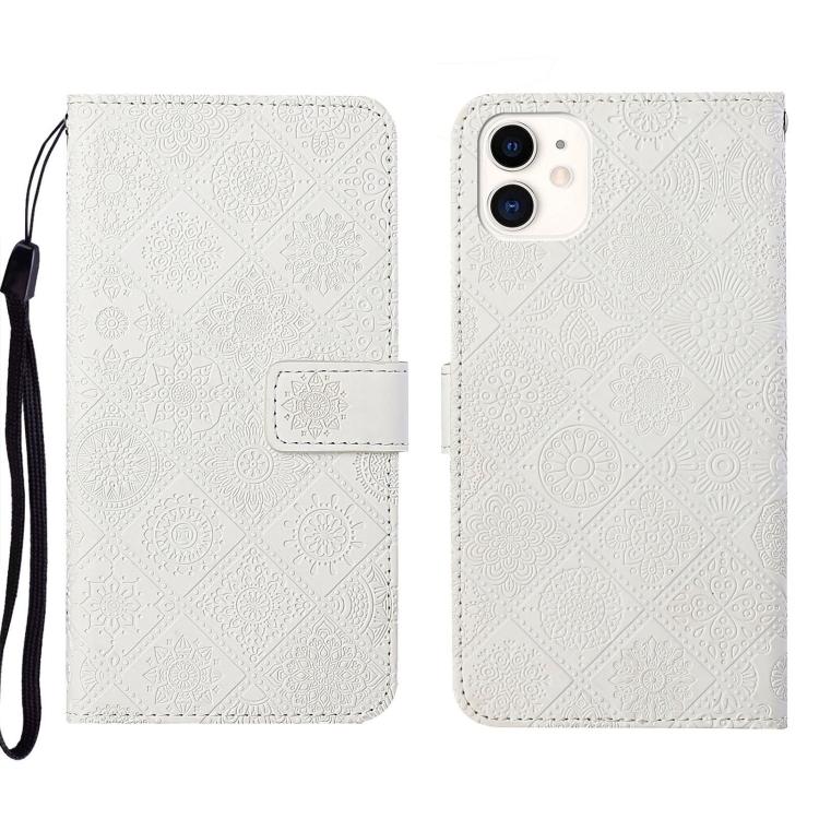For iPhone 13 Pro Max Ethnic Style Embossed Pattern Leather Phone Case (White)
For iPhone 13 Pro Max Ethnic Style Embossed Pattern Leather Phone Case (White)