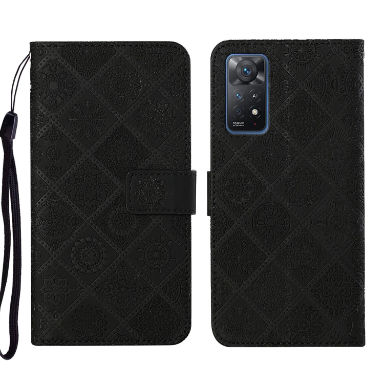 For Xiaomi Redmi Note 11 Pro Global Ethnic Style Embossed Pattern Leather Phone Case(Black)
For Xiaomi Redmi Note 11 Pro Global Ethnic Style Embossed Pattern Leather Phone Case(Black)