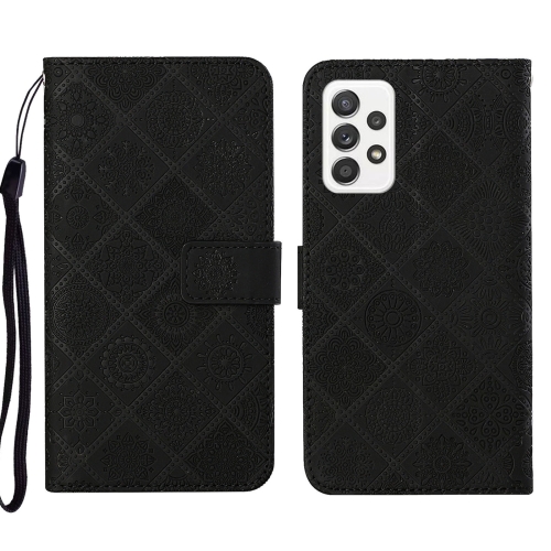 For Samsung Galaxy A23 Ethnic Style Embossed Pattern Leather Phone Case(Black)
For Samsung Galaxy A23 Ethnic Style Embossed Pattern Leather Phone Case(Black)