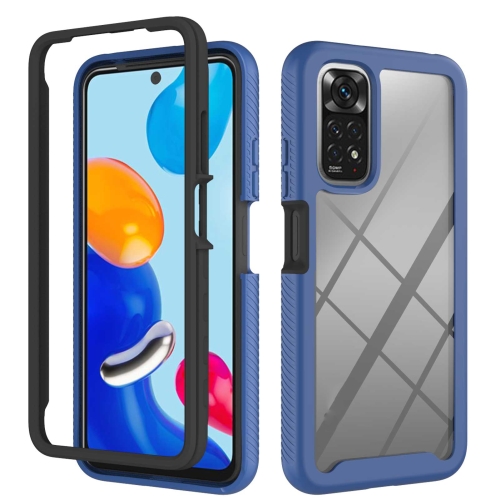 For Xiaomi Redmi Note 11S / Note 11 4G Foreign Starry Sky Solid Color Series PC + TPU Phone Case(Blue)
For Xiaomi Redmi Note 11S / Note 11 4G Foreign Starry Sky Solid Color Series PC + TPU Phone Case(Blue)