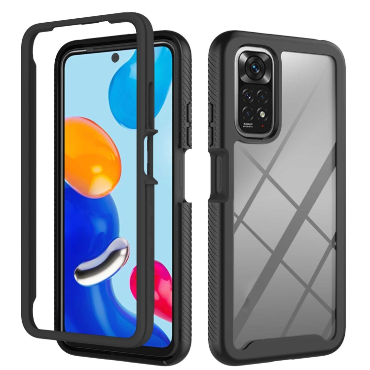 For Xiaomi Redmi Note 11S / Note 11 4G Foreign Starry Sky Solid Color Series PC + TPU Phone Case(Black)
For Xiaomi Redmi Note 11S / Note 11 4G Foreign Starry Sky Solid Color Series PC + TPU Phone Case(Black)