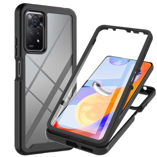 For Xiaomi Redmi Note 11 Pro 5G / 4G Foreign Starry Sky Solid Color Series PC + TPU Phone Case with PET Film(Black)
For Xiaomi Redmi Note 11 Pro 5G / 4G Foreign Starry Sky Solid Color Series PC + TPU Phone Case with PET Film(Black)