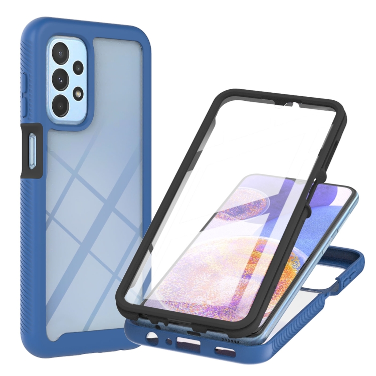 For Samsung Galaxy A23 5G / 4G Starry Sky Solid Color Series PC + TPU Phone Case with PET Film(Blue)
For Samsung Galaxy A23 5G / 4G Starry Sky Solid Color Series PC + TPU Phone Case with PET Film(Blue)