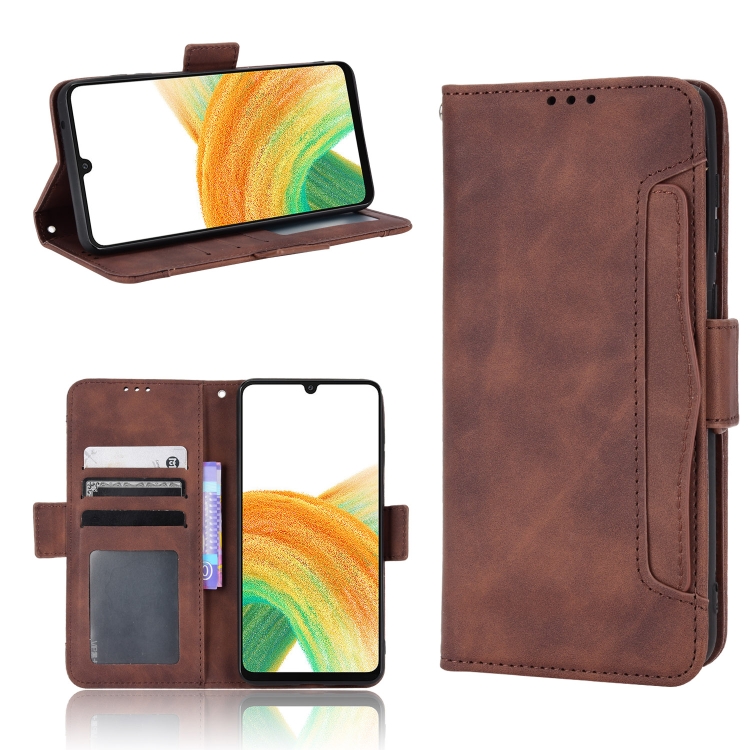 For Samsung Galaxy A23 5G Skin Feel Calf Pattern Horizontal Flip Leather Phone Case(Brown)
For Samsung Galaxy A23 5G Skin Feel Calf Pattern Horizontal Flip Leather Phone Case(Brown)