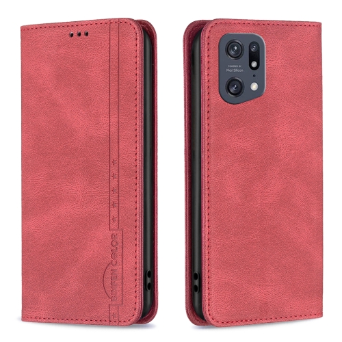 For OPPO Find X5 Pro Magnetic RFID Blocking Anti-Theft Leather Phone Case(Red)
For OPPO Find X5 Pro Magnetic RFID Blocking Anti-Theft Leather Phone Case(Red)