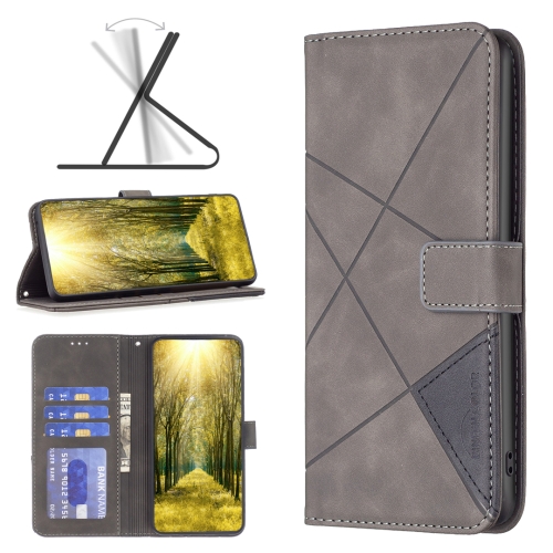 For Xiaomi Poco M4 Pro 5G Magnetic Buckle Rhombus Texture Leather Phone Case(Grey)
For Xiaomi Poco M4 Pro 5G Magnetic Buckle Rhombus Texture Leather Phone Case(Grey)