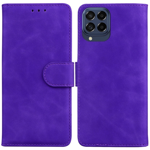 For Samsung Galaxy M53 5G Skin Feel Pure Color Flip Leather Phone Case(Purple)
For Samsung Galaxy M53 5G Skin Feel Pure Color Flip Leather Phone Case(Purple)