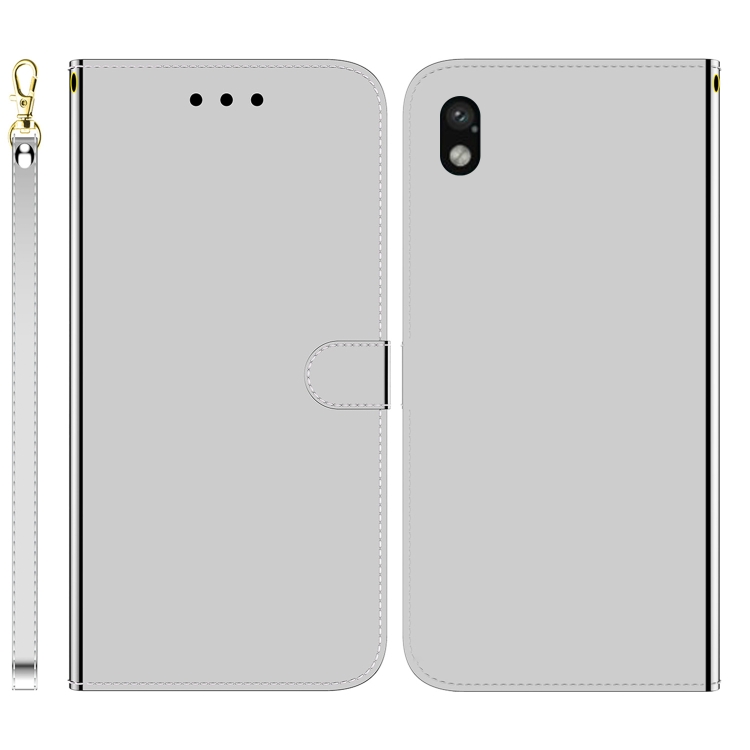 For Sony Xperia Ace III Imitated Mirror Surface Horizontal Flip Leather Phone Case(Silver)
For Sony Xperia Ace III Imitated Mirror Surface Horizontal Flip Leather Phone Case(Silver)