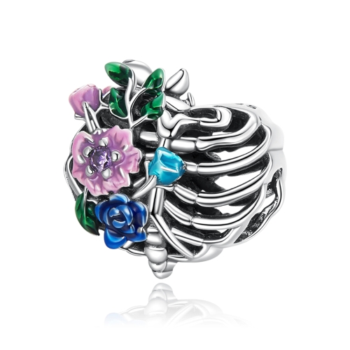 S925 Sterling Silver Heart Rib Flower Beads DIY Bracelet Necklace Accessories
S925 Sterling Silver Heart Rib Flower Beads DIY Bracelet Necklace Accessories