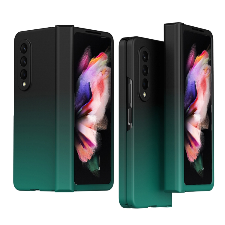 For Samsung Galaxy Z Fold3 5G Gradient Color Hinge Flip Phone Case Without Film(Black Green)
For Samsung Galaxy Z Fold3 5G Gradient Color Hinge Flip Phone Case Without Film(Black Green)