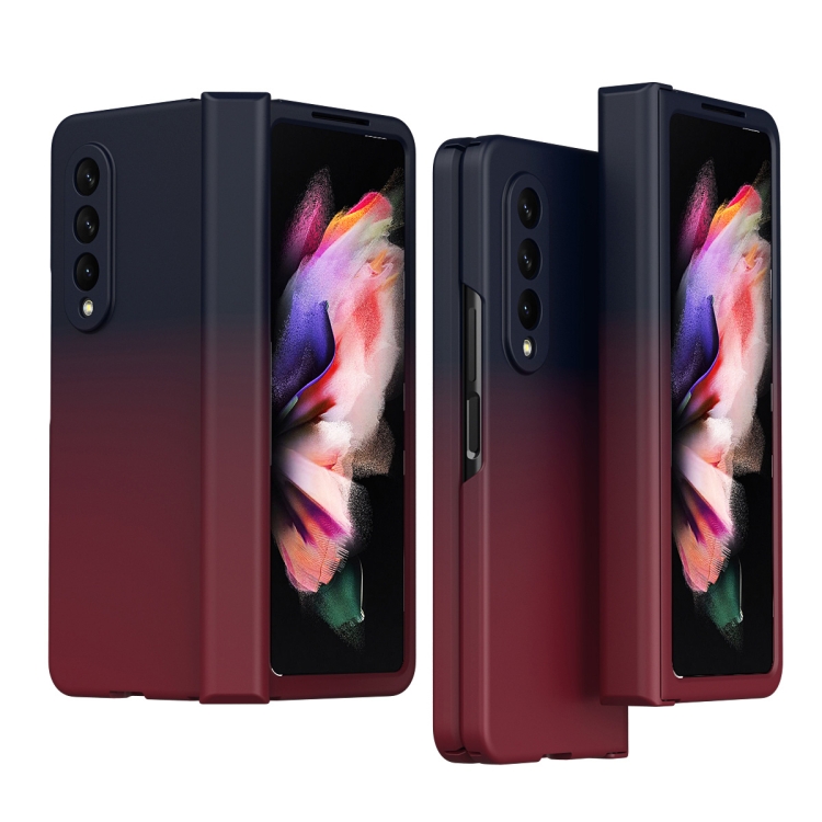For Samsung Galaxy Z Fold3 5G Gradient Color Hinge Flip Phone Case Without Film(Blue Red)
For Samsung Galaxy Z Fold3 5G Gradient Color Hinge Flip Phone Case Without Film(Blue Red)