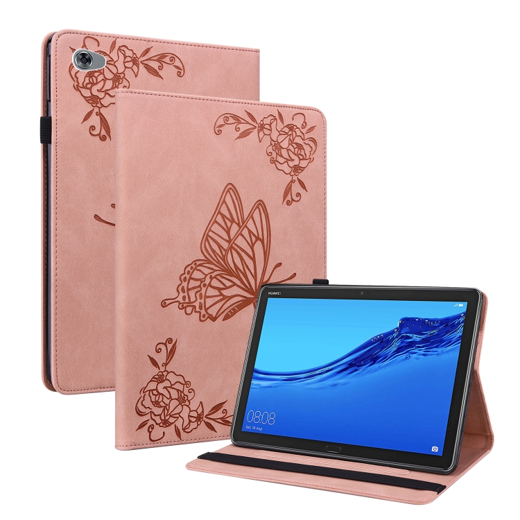 For Huawei MediaPad M5 Lite Butterfly Flower Embossed Leather Tablet Case(Rose Gold)
For Huawei MediaPad M5 Lite Butterfly Flower Embossed Leather Tablet Case(Rose Gold)