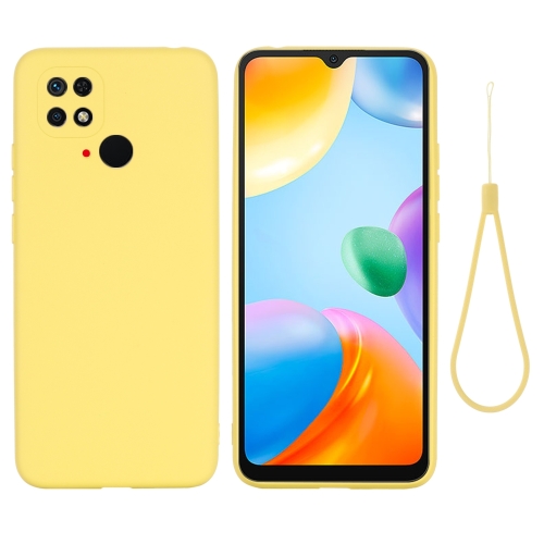 For Xiaomi Redmi 10C 4G Global Pure Color Liquid Silicone Shockproof Full Coverage Phone Case(Yellow)
For Xiaomi Redmi 10C 4G Global Pure Color Liquid Silicone Shockproof Full Coverage Phone Case(Yellow)