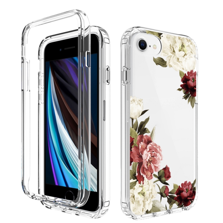 For iPhone SE 2022 / SE 2020 / 8 / 7 PC+TPU Transparent Painted Phone Case(Rose)
For iPhone SE 2022 / SE 2020 / 8 / 7 PC+TPU Transparent Painted Phone Case(Rose)