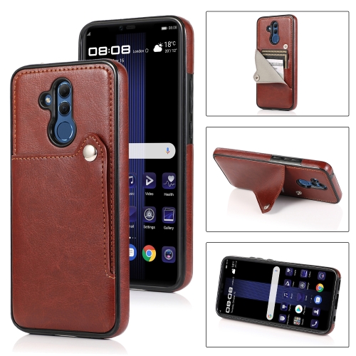 For Huawei Mate 20 Lite Pure Color Oblique Card PU + TPU Phone Case(Brown)
For Huawei Mate 20 Lite Pure Color Oblique Card PU + TPU Phone Case(Brown)