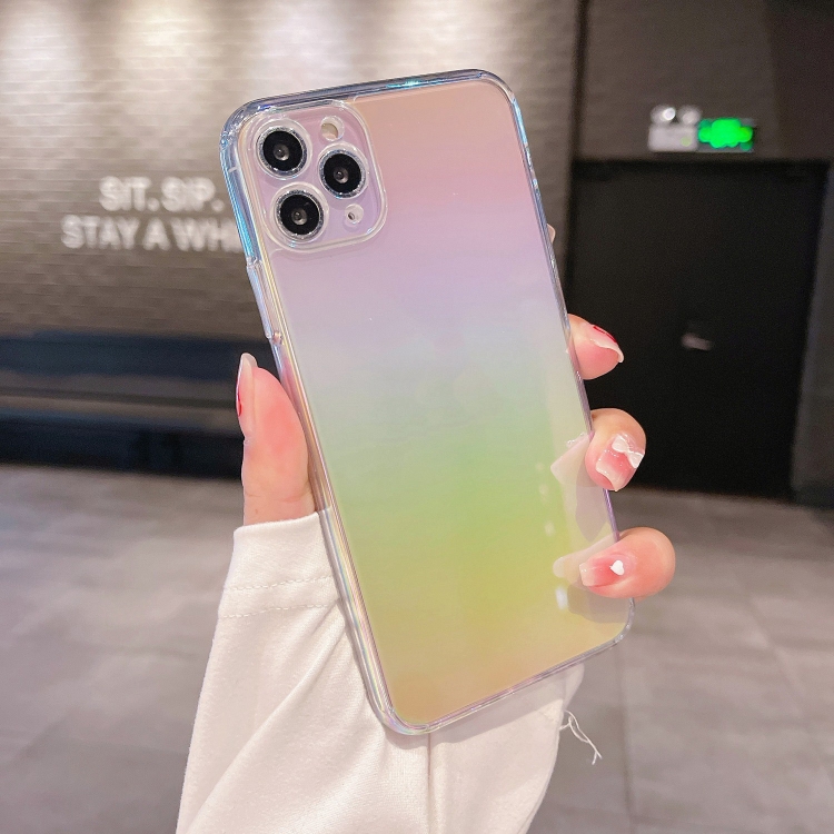 Color Plated Acrylic + TPU Phone Case For iPhone 11 Pro Max(Gradient Rainbow)
Color Plated Acrylic + TPU Phone Case For iPhone 11 Pro Max(Gradient Rainbow)