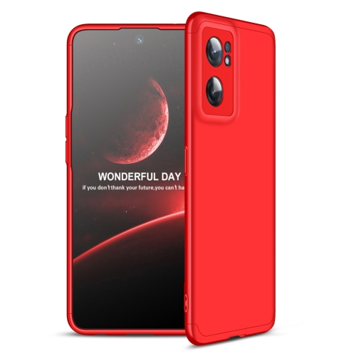

For OnePlus Nord CE 2 5G GKK Three Stage Splicing Full Coverage PC Case(Red)