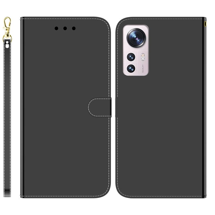 For Xiaomi 12 Lite Imitated Mirror Surface Leather Phone Case(Black)
For Xiaomi 12 Lite Imitated Mirror Surface Leather Phone Case(Black)