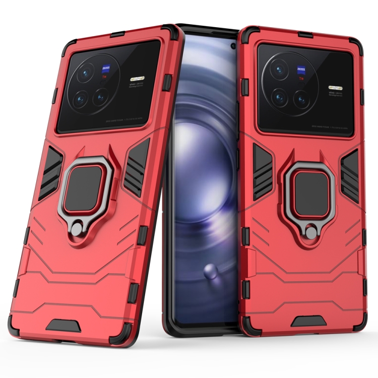 For vivo X80 5G PC + TPU Shockproof Protective Phone Case with Magnetic Ring Holder(Red)
For vivo X80 5G PC + TPU Shockproof Protective Phone Case with Magnetic Ring Holder(Red)