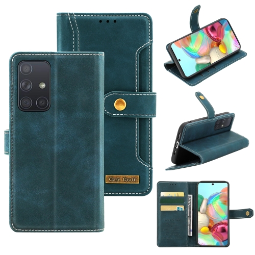 For Samsung Galaxy A71 4G Case Craft Multifunctional Horizontal Flip Leather Phone Case(Green)
For Samsung Galaxy A71 4G Case Craft Multifunctional Horizontal Flip Leather Phone Case(Green)
