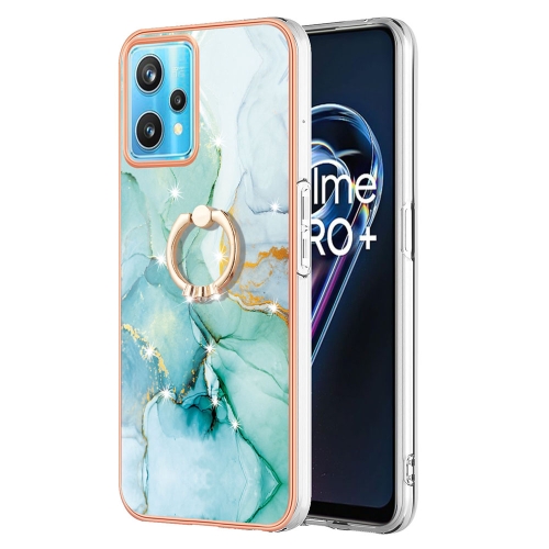 For OPPO Realme 9 Pro+ 5G Electroplating Marble Pattern TPU Phone Case with Ring(Green 003)
For OPPO Realme 9 Pro+ 5G Electroplating Marble Pattern TPU Phone Case with Ring(Green 003)