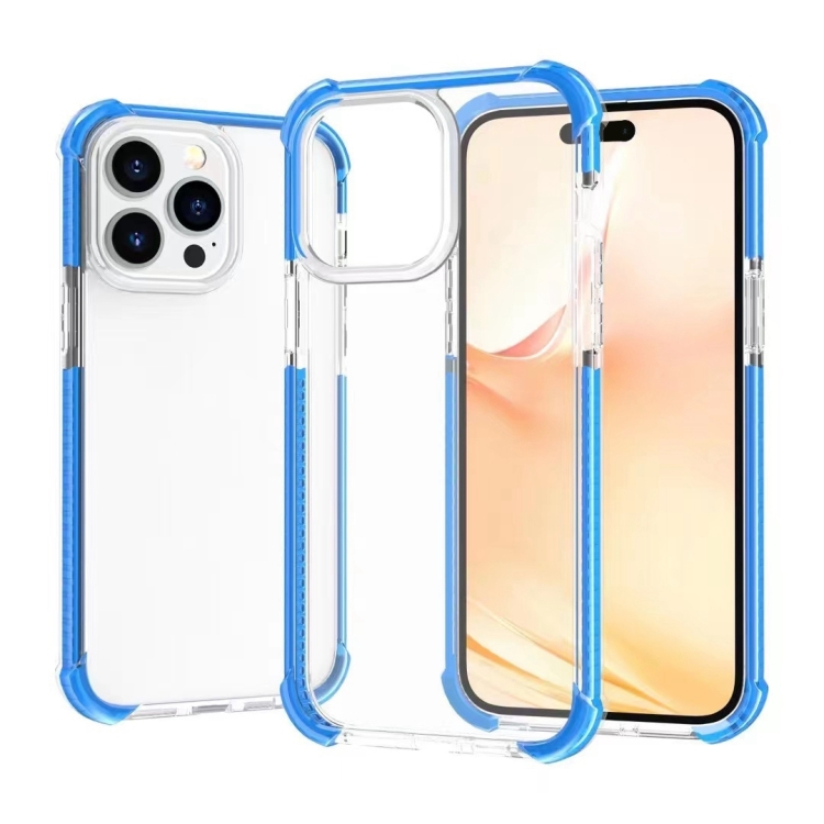 For iPhone 14 Pro Acrylic Four Corners Shockproof Phone Case (Transparent Blue)
For iPhone 14 Pro Acrylic Four Corners Shockproof Phone Case (Transparent Blue)