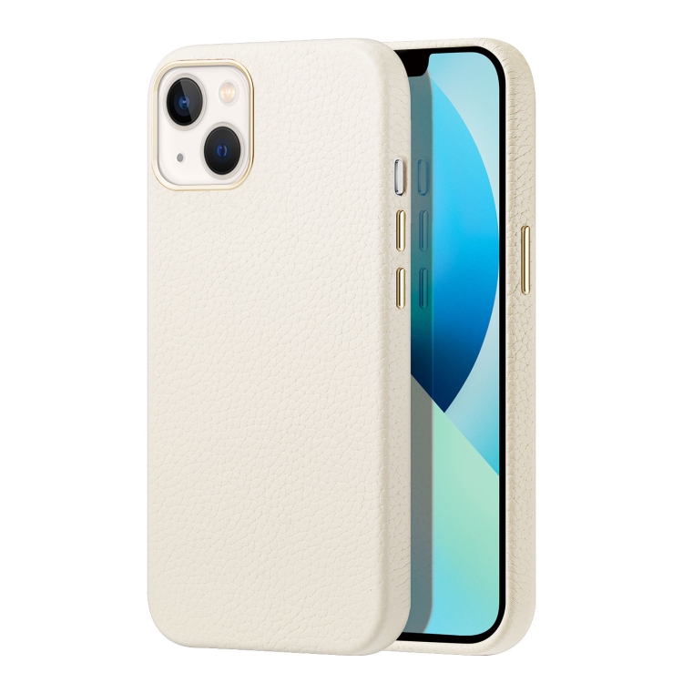 DUX DUCIS ROMA Series Litchi Texture Genuine Leather MagSafe Phone Case For iPhone 13(White)
DUX DUCIS ROMA Series Litchi Texture Genuine Leather MagSafe Phone Case For iPhone 13(White)