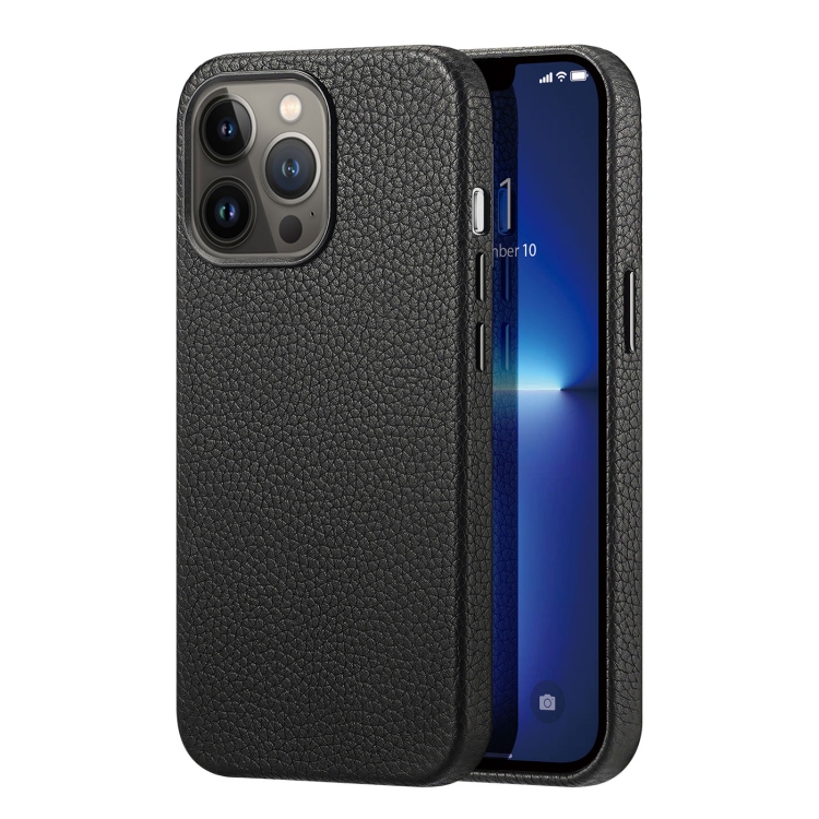 DUX DUCIS ROMA Series Litchi Texture Genuine Leather MagSafe Phone Case For iPhone 13 Pro(Black)
DUX DUCIS ROMA Series Litchi Texture Genuine Leather MagSafe Phone Case For iPhone 13 Pro(Black)