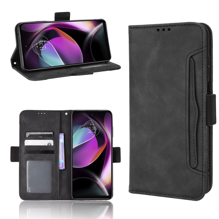 For Motorola Moto G 5G 2022 Skin Feel Calf Texture Card Slots Leather Phone Case(Black)
For Motorola Moto G 5G 2022 Skin Feel Calf Texture Card Slots Leather Phone Case(Black)