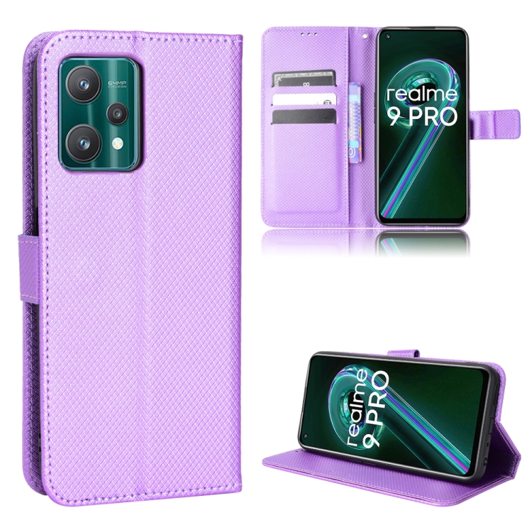 For OPPO Realme 9 5G Global / 9 Pro Diamond Texture Leather Phone Case(Purple)
For OPPO Realme 9 5G Global / 9 Pro Diamond Texture Leather Phone Case(Purple)