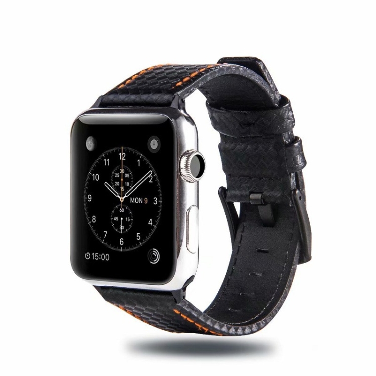 Carbon Fiber Genuine Leather Watch Band For Apple Watch Ultra 49mm / Series 8&7 45mm / SE 2&6&SE&5&4 44mm / 3&2&1 42mm(Yellow)
Carbon Fiber Genuine Leather Watch Band For Apple Watch Ultra 49mm / Series 8&7 45mm / SE 2&6&SE&5&4 44mm / 3&2&1 42mm(Yellow)