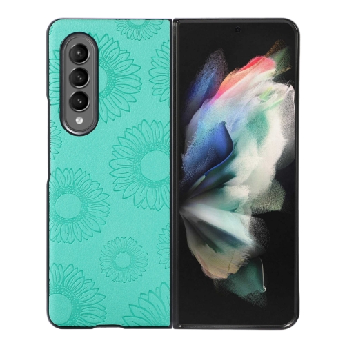 For Samsung Galaxy Z Fold3 5G Sunflower Pattern PU+TPU+PC Shockproof Phone Case(Baby Blue)
For Samsung Galaxy Z Fold3 5G Sunflower Pattern PU+TPU+PC Shockproof Phone Case(Baby Blue)