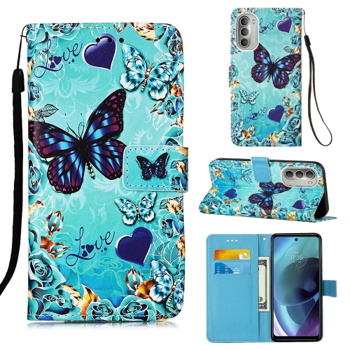 For Motorola Moto G51 5G Colored Drawing Plain Weave Leather Phone Case(Heart Butterfly)
For Motorola Moto G51 5G Colored Drawing Plain Weave Leather Phone Case(Heart Butterfly)